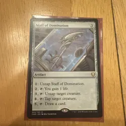 Staff of Domination Commander Legends Regular NM - Image 1