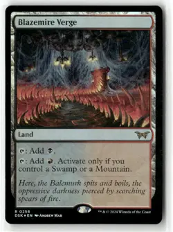 Blazemire Verge Duskmourn: House of Horror Foil - Image 1