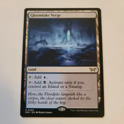 Magic the Gathering - Gloomlake Verge - Duskmourn: House of Horror - NM - Image 1