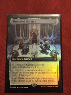 Throne of Eldraine (Extended Art) Commander: Wilds of Eldraine Foil - Image 1