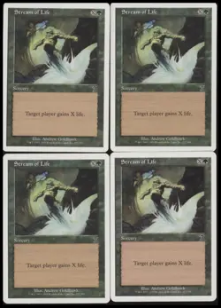 Stream of Life x4 #272 7th Edition Magic: The Gathering MTG Near Mint Common - Image 1