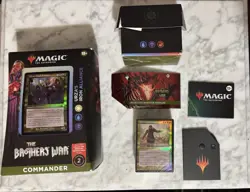 Magic The Gathering The Brothers’ War Commander Decks Set of 2 Urza Mishra - Image 1