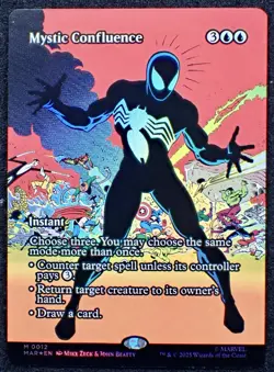 MTG - Mystic Confluence - Borderless - Marvels Spiderman - FOIL - NM - Image 1