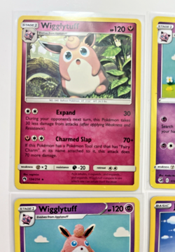 Pokemon TCG Lot Of 4 Jigglypuff Wigglytuff common basic stage 1 - Image 2