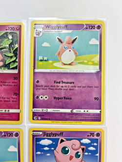 Pokemon TCG Lot Of 4 Jigglypuff Wigglytuff common basic stage 1 - Image 3