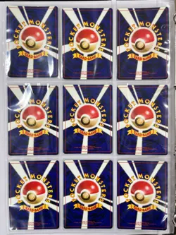Lot 54 Vintage Japanese Pokemon Card Set EX NM Old Back Holo Mewtwo Charizard - Image 3