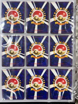 Lot 54 Vintage Japanese Pokemon Card Set EX NM Old Back Holo Mewtwo Charizard - Image 5