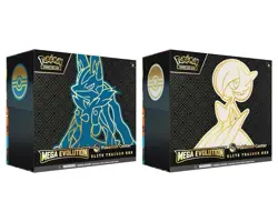 Pokemon Center Mega Evolution Elite Trainer Boxes Lucario & Gardevoir Both ETBs - Image 1