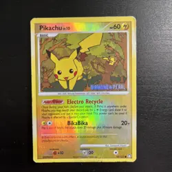 Pokemon TCG Mysterious Treasures Pikachu [Stamped] Reverse Holo 94/123 - Image 1