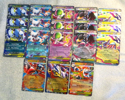 Pokemon Mega Evolutions EX Double Rare Holo Lot (18) Absol, Latias, Lucario +++ - Image 1