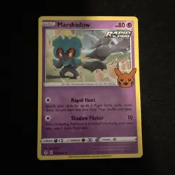 Pokemon Trick Or Trade 2023 Marshadow HOLO 80/203 - Image 1