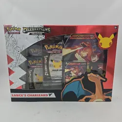 Pokemon Celebrations Lance's Charizard V Box NEW FACTORY SEALED - Image 1