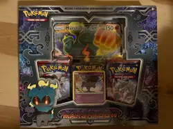 MINT NEW SEALED XY Marshadow GX Box Collection 3 Booster Packs Promo Pokemon - Image 1