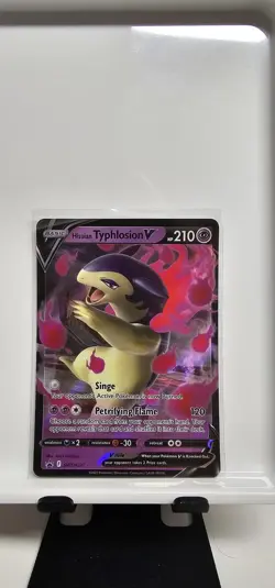 Pokemon TCG Hisuian Typhlosion V Sword & Shield SWSH237 Holo Promo NM - Image 1