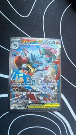 Mega Lucario EX SIR 179/132 Pokemon TCG Mega Evolution NEW SET (MINT) NM+ - Image 1