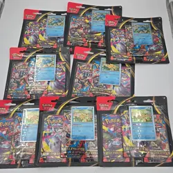 Pokemon mega evolution three booster blister pack promo - 8x Blisters - Image 2