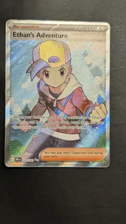 Ethan's Adventure 221/182 Ultra Rare Destined Rivals Pokemon Pack Fresh - Image 1