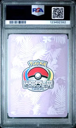 2025 POKEMON 2024 WORLD CHAMPIONSHIP DECK: ANCIENT TOOLBOX FLUTTER MANE PSA 10 - Image 2