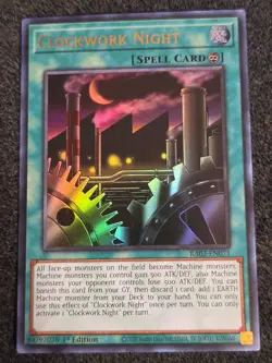 Clockwork Night Ultra Rare RA03-EN071 NM 1st Ed Yu-Gi-Oh! - Image 1