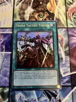 Yu-gi-oh! TCG Triple Tactics Thrust (UR) RA03-EN072 Bonanza 1st Edition - Image 1