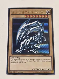 Blue-Eyes White Dragon DUSA-EN043 Ultra Rare Yugioh Duelist Saga 1st Edition VLP - Image 1