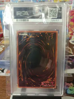 2002 Yu-Gi-Oh! Labyrinth Wall Magic Ruler 1st Edition PSA 9 - Image 2