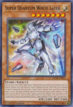 Super Quantum White Layer (DANE-EN013) - Rare First ed. Yu-Gi-Oh! - Image 1