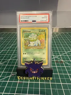 2023 POKEMON CLV-TRADING CARD GAME CLASSIC #001 BULBASAUR PSA 10 - Image 1