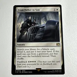 From Father to Son - Regular Rare #20 Final Fantasy MTG NM/MINT MTG - Image 1