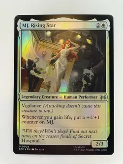 x4 MJ, Rising Star - Foil U MTG Marvel's Spider-Man Eternal M/NM, English - Image 1