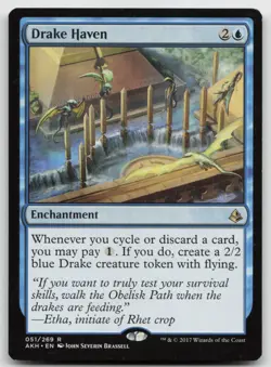 MTG Drake Haven R Amonkhet 51 LP - Image 1