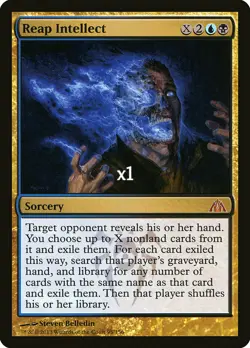 MTG Dragon's Maze DGM Reap Intellect NM/M - Image 1