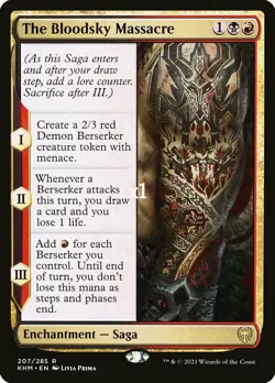 MTG Kaldheim KHM The Bloodsky Massacre MINT - Image 1