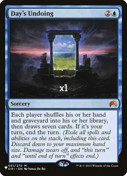 MTG The List PLIST Day's Undoing MINT - Image 1