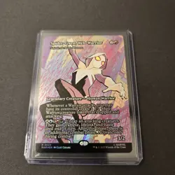 MTG Spider-Gwen, Web-Warrior 24 Borderless Foil Mythic Marvel Eternal MAR - Image 2