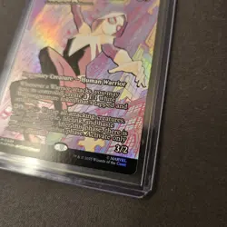 MTG Spider-Gwen, Web-Warrior 24 Borderless Foil Mythic Marvel Eternal MAR - Image 5