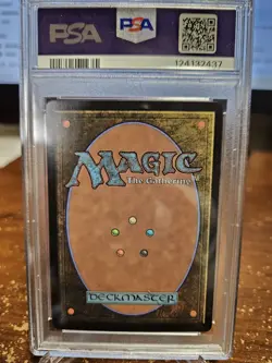 2025 MTG FINAL FANTASY WOODBLOCK BORDERLESS-FOIL #0351 BUSTER SWORD PSA 10 - Image 4