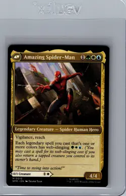 MTG Peter Parker 0010 Regular Marvel's Spider-Man NM SPM - Image 2