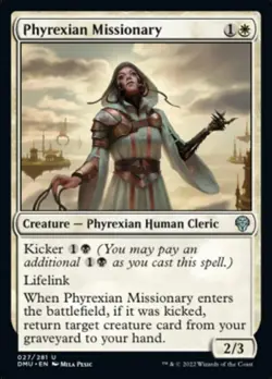 Phyrexian Missionary - Foil - Dominaria United - MTG - Image 1
