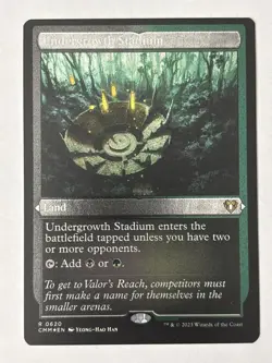 Undergrowth Stadium - FOIL Etched - Commander Legends - MTG NM - Image 1