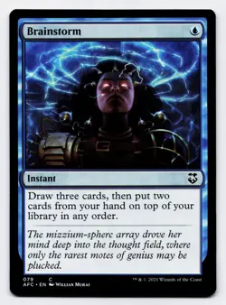 Brainstorm [079] AFC Common Non-Foil [MTG Card English] - Image 1
