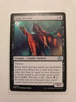 Grim Servant - Modern Horizons 3 - LP - MTG Magic - Uncommon - Creature - Image 1