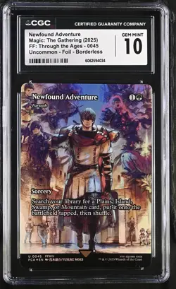 FARSEEK Final Fantasy Through the Ages Newfound Adventure Foil CGC 10 MTG - Image 1