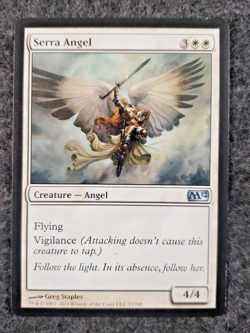 Serra Angel #33 (NM) Magic 2012 (M12) M12 Magic MTG...................((DS3D1L1) - Image 1
