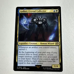 Golbez, Crystal Collector - Final Fantasy Regular #225 Rare NM/MINT MTG - Image 1