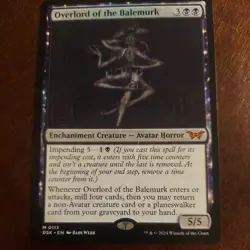 Overlord of the Balemurk Duskmourn House of Horror MtG - Image 1