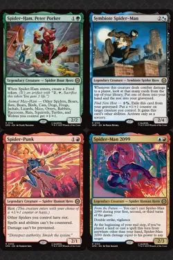 Cosmic Spider-Man Commander Deck Spiders Hero Magic MTG Magic EDH Ready-to-Play - Image 3