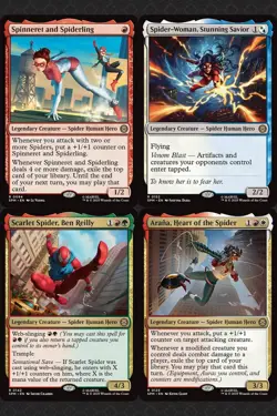 Cosmic Spider-Man Commander Deck Spiders Hero Magic MTG Magic EDH Ready-to-Play - Image 4
