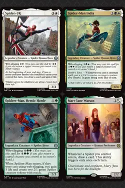 Cosmic Spider-Man Commander Deck Spiders Hero Magic MTG Magic EDH Ready-to-Play - Image 5