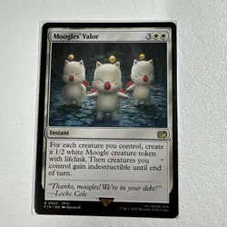 Moogle's Valor - Regular Rare #27 NM/MINT Final Fantasy FIN MTG - Image 1